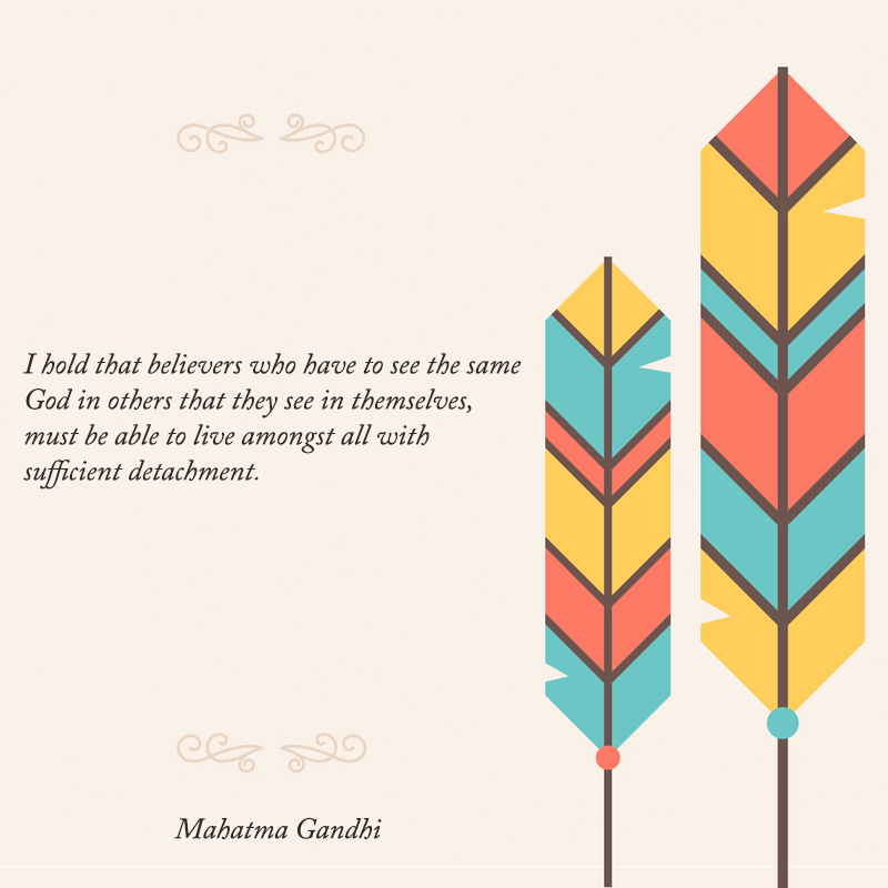 Mahatma gandhi quotes on equality