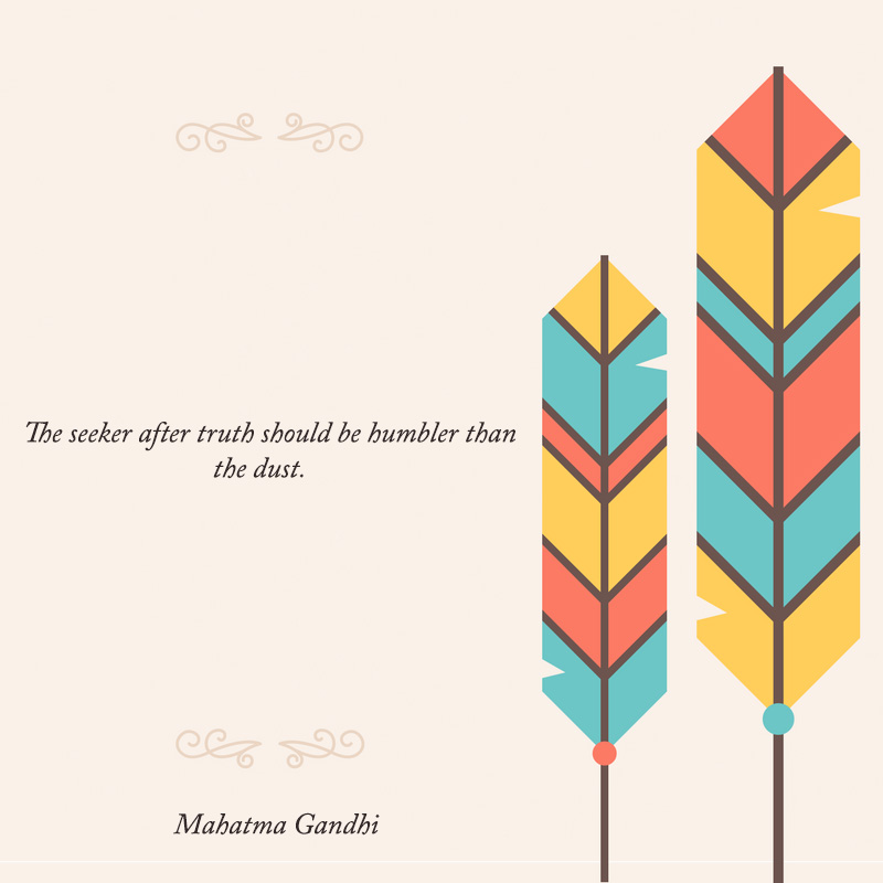 Mahatma gandhi quotes on seeker of truth